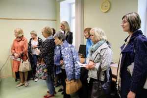 Sociālie darbinieki apskata pagastu